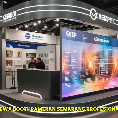 sewa booth pameran semarang profesional